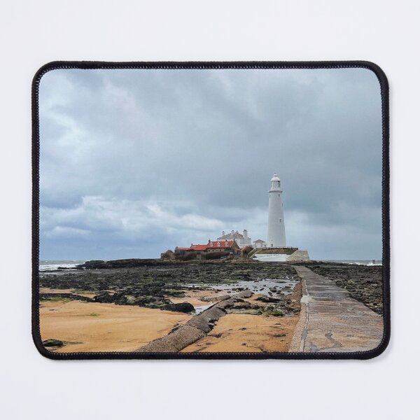 Item preview, St Marys Island and Lighthouse - Portrait  designed and sold by Violaman.