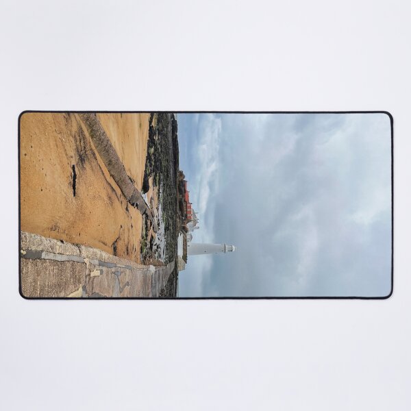 Item preview, St Marys Island and Lighthouse - Portrait  designed and sold by Violaman.
