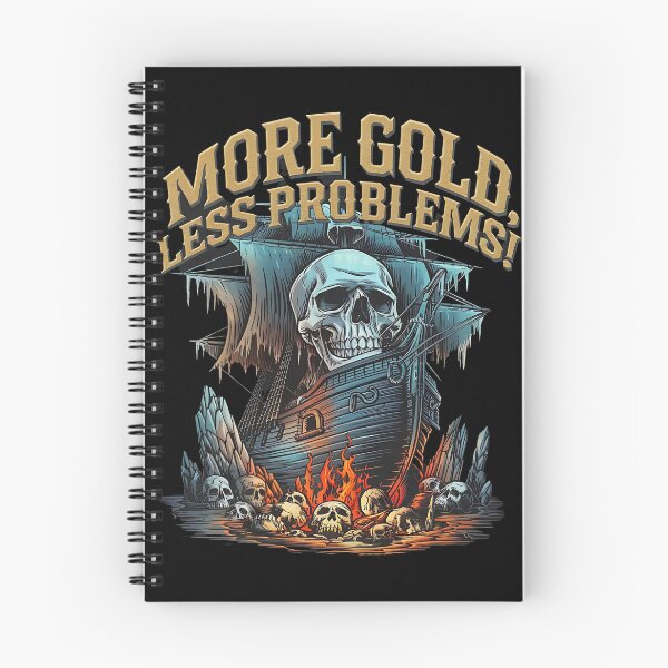 Item preview, More gold less problems - Pirate trading - A pirates life chose me - Always be a pirate - Pirates bay - Caribbean adventure - Pirates problems designed and sold by JansenGS.