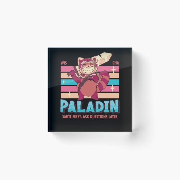 Item preview, DnD Paladin Kawaii designed and sold by sunburstrpg.