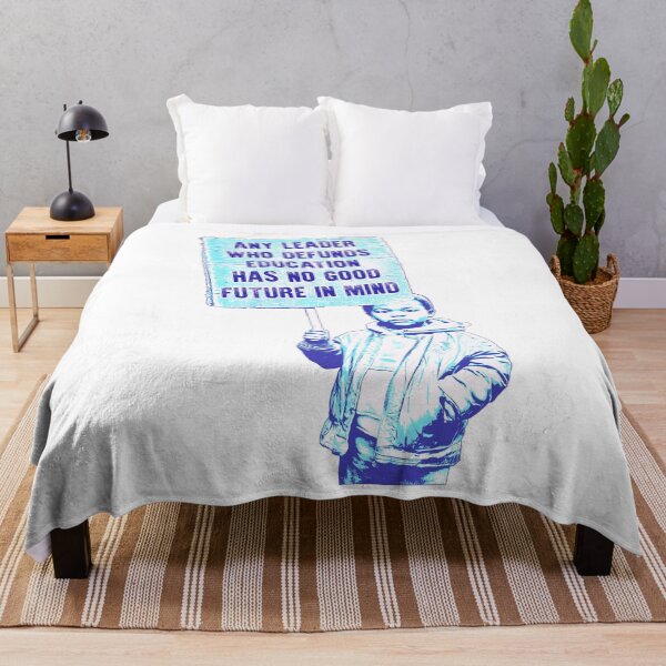 Item preview, Any Leader Who Defunds Education Has No Good Future In Mind designed and sold by Signs for Dark Times.