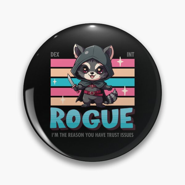 Item preview, DnD Rogue Kawaii designed and sold by sunburstrpg.