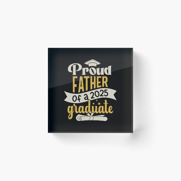 Item preview, Graduation 2025 Proud Father Of A Graduate Family Member designed and sold by eclecTEEq.