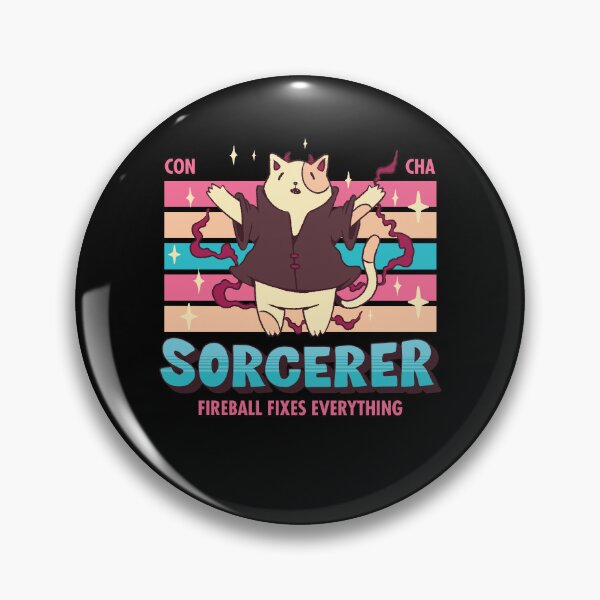Item preview, DnD Sorcerer Kawaii designed and sold by sunburstrpg.