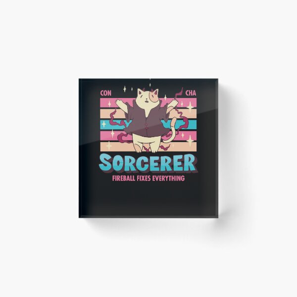 Item preview, DnD Sorcerer Kawaii designed and sold by sunburstrpg.