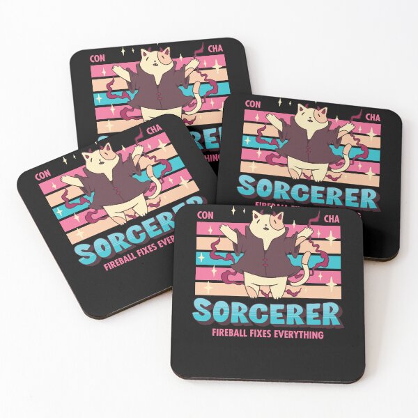 Item preview, DnD Sorcerer Kawaii designed and sold by sunburstrpg.