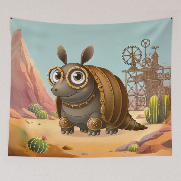Item preview, Steampunk Giant Armadillo designed and sold by Sillytoe.
