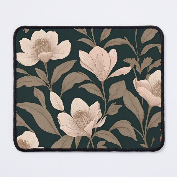 Item preview, "Vintage Cream Floral Pattern – Elegant Botanical Art" designed and sold by Sghm.Shop.