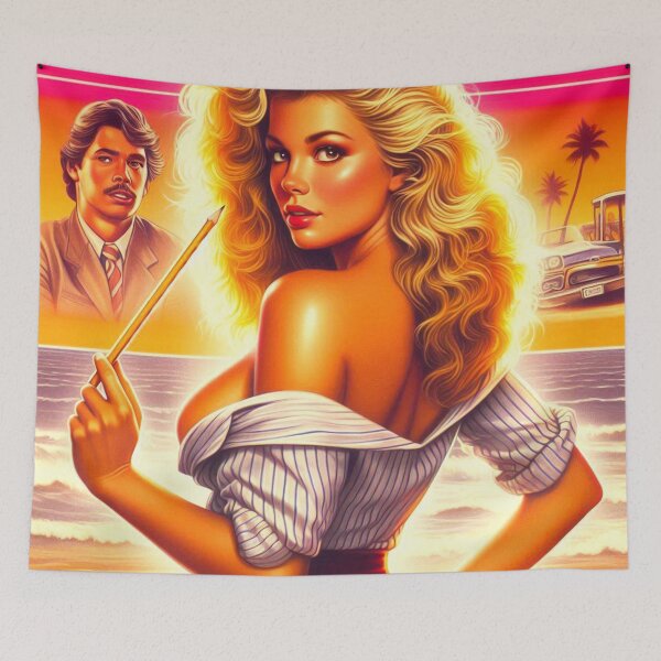 Item preview, 80s Hot Teacher Girl designed and sold by PulpVintage.