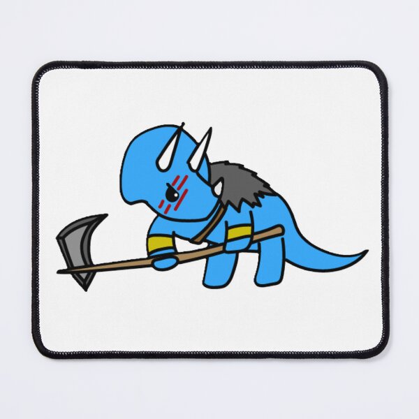 Item preview, Triceratops Barbarian designed and sold by Lydia Conder.
