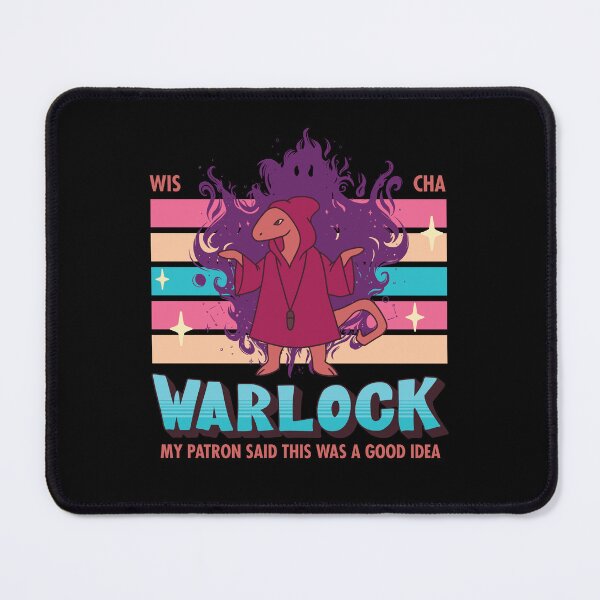 Item preview, DnD Warlock Kawaii designed and sold by sunburstrpg.