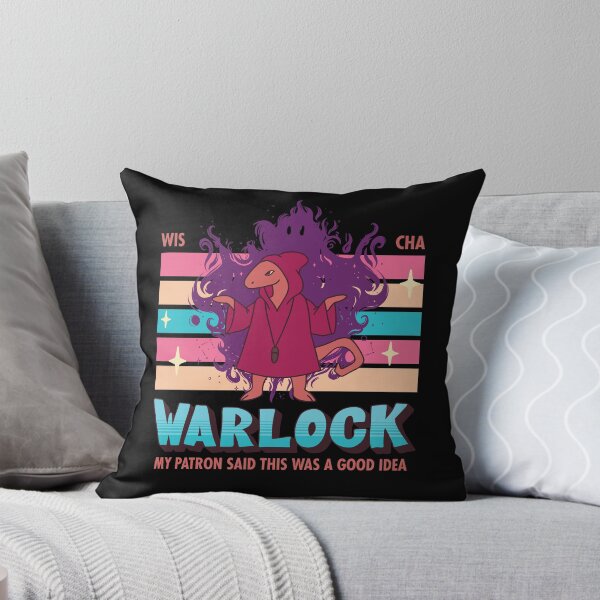 Item preview, DnD Warlock Kawaii designed and sold by sunburstrpg.