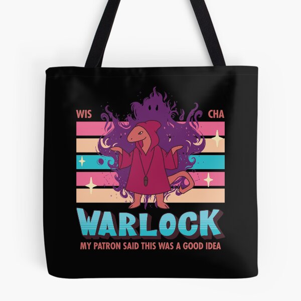 Item preview, DnD Warlock Kawaii designed and sold by sunburstrpg.