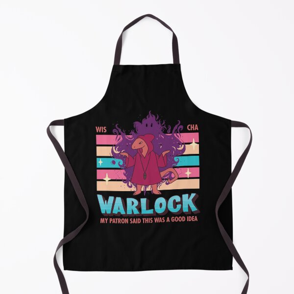 Item preview, DnD Warlock Kawaii designed and sold by sunburstrpg.