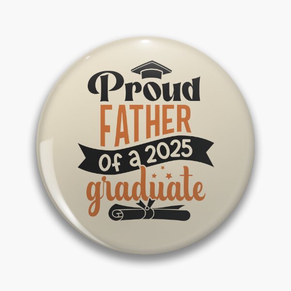 Item preview, Proud Father Of A 2025 Graduate Family Member Graduation designed and sold by eclecTEEq.