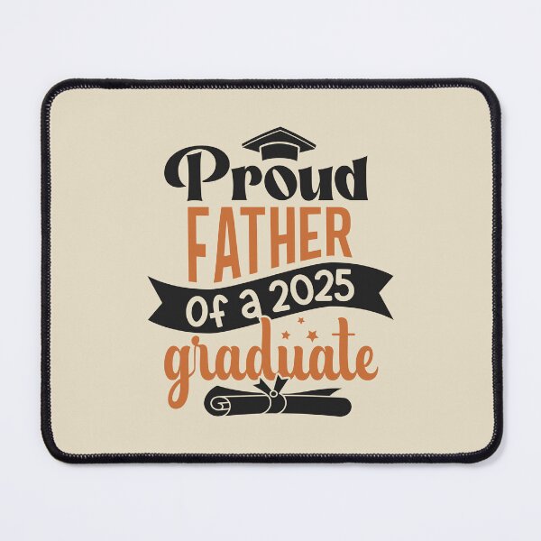Item preview, Proud Father Of A 2025 Graduate Family Member Graduation designed and sold by eclecTEEq.
