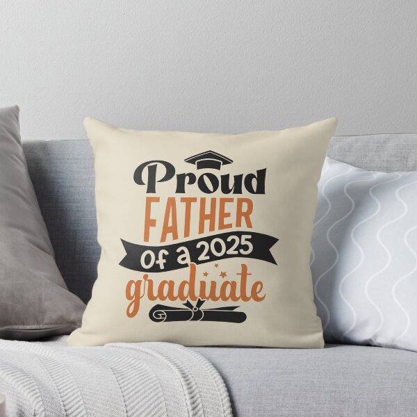 Item preview, Proud Father Of A 2025 Graduate Family Member Graduation designed and sold by eclecTEEq.