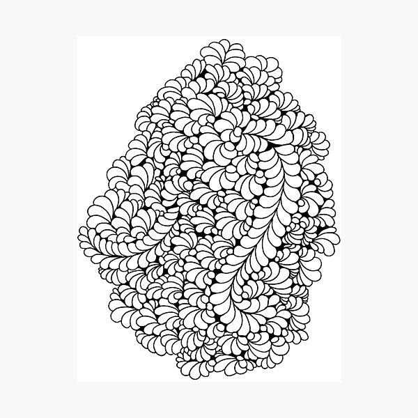 Item preview, Doodled fingerprint designed and sold by kellybyrdart1.