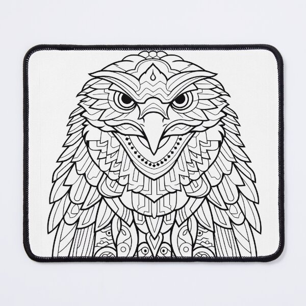 Item preview, Eagle #3 Coloring Page Pattern  designed and sold by DavidColoring.