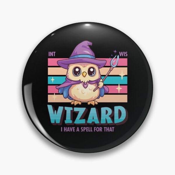 Item preview, DnD Wizard Kawaii designed and sold by sunburstrpg.