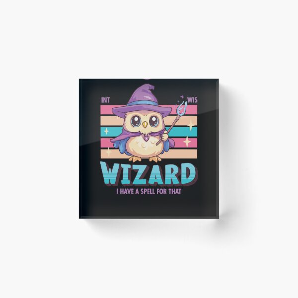 Item preview, DnD Wizard Kawaii designed and sold by sunburstrpg.