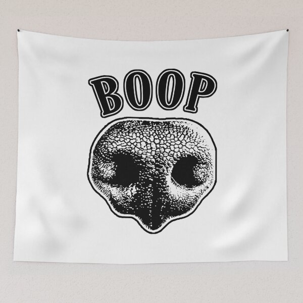 Item preview, Boop the dog's nose designed and sold by Signs for Dark Times.