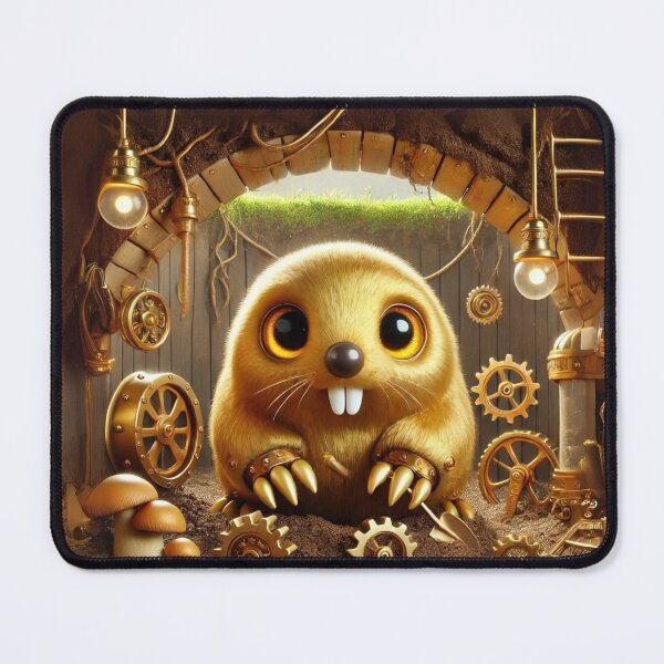 Item preview, Steampunk Giant Golden Mole designed and sold by Sillytoe.