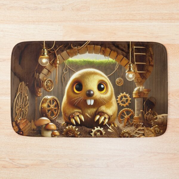 Item preview, Steampunk Giant Golden Mole designed and sold by Sillytoe.