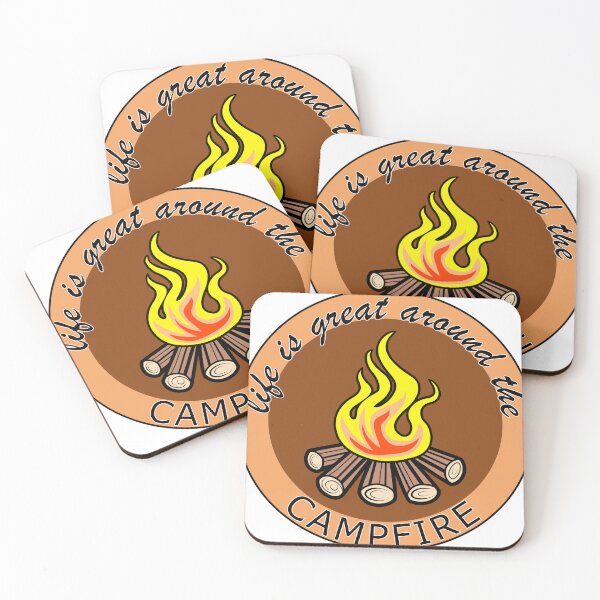 Item preview, Life is great around the campfire designed and sold by MCre8ive.