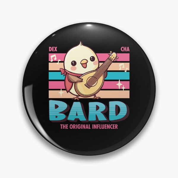 Item preview, DnD Bard Kawaii designed and sold by sunburstrpg.