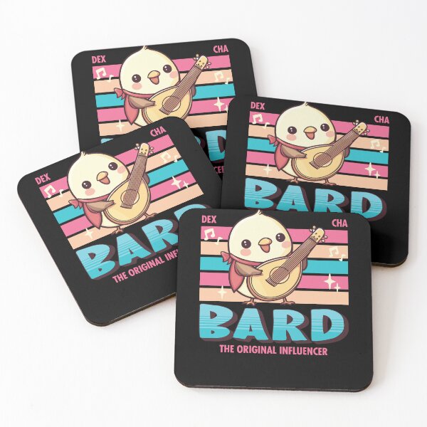 Item preview, DnD Bard Kawaii designed and sold by sunburstrpg.