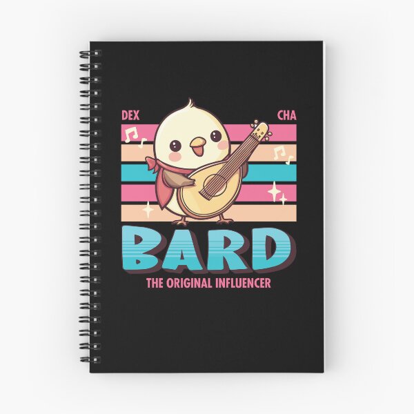 Item preview, DnD Bard Kawaii designed and sold by sunburstrpg.