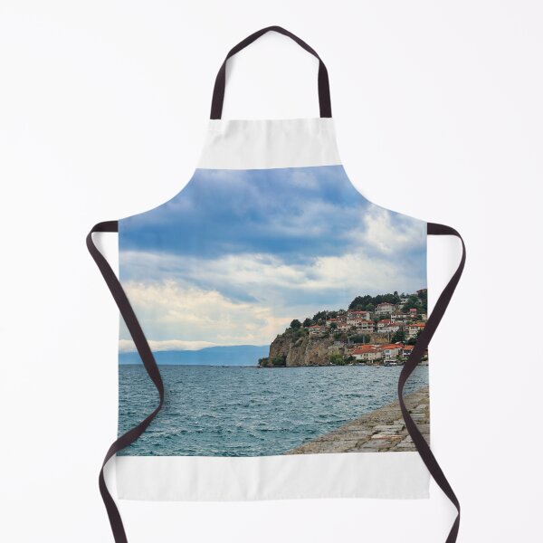 Item preview, Ohrid city and lake landscape, North Macedonia designed and sold by goceris.