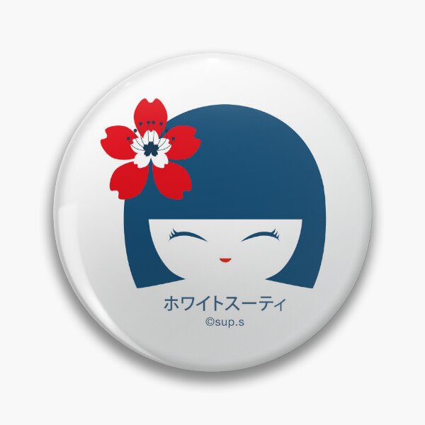 Item preview, KOKESHI SAKURA FACE designed and sold by VEGANKAISU.