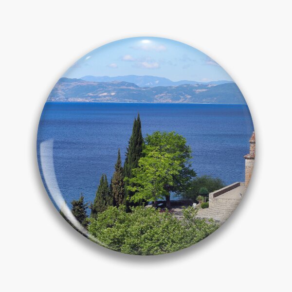 Item preview, Jovan Kaneo church, Lake Ohrid landscape,North Macedonia  designed and sold by goceris.