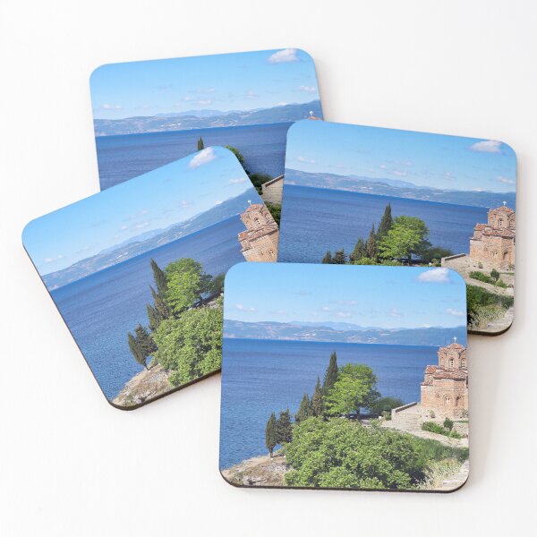 Item preview, Jovan Kaneo church, Lake Ohrid landscape,North Macedonia  designed and sold by goceris.