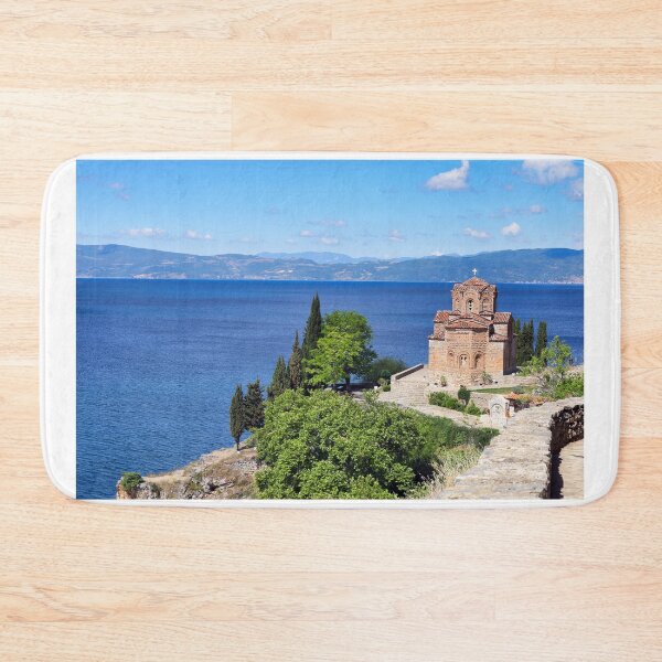 Item preview, Jovan Kaneo church, Lake Ohrid landscape,North Macedonia  designed and sold by goceris.