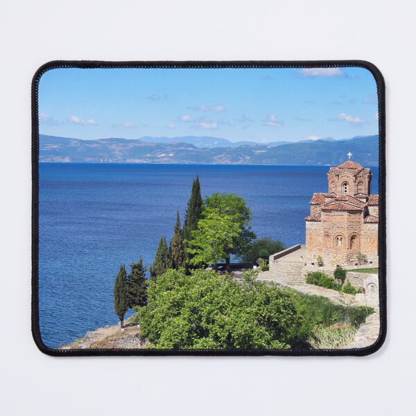 Item preview, Jovan Kaneo church, Lake Ohrid landscape,North Macedonia designed and sold by goceris.