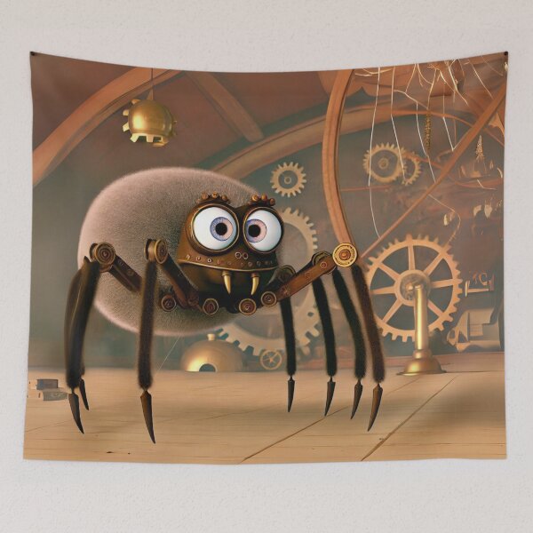 Item preview, Steampunk Giant House Spider designed and sold by Sillytoe.