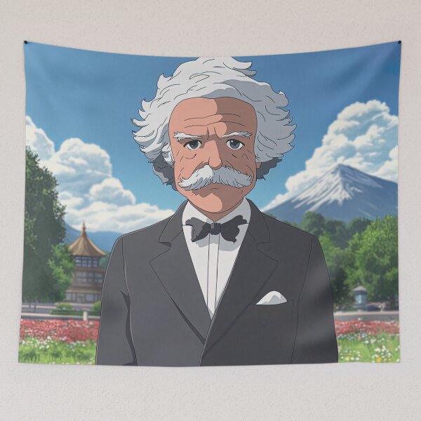 Item preview, Mark Twain | Anime style designed and sold by ComicsFactory.