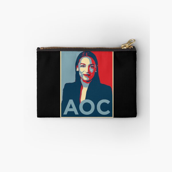 Item preview, AOC in the style of Shepard Fairey Hope poster designed and sold by Signs for Dark Times.