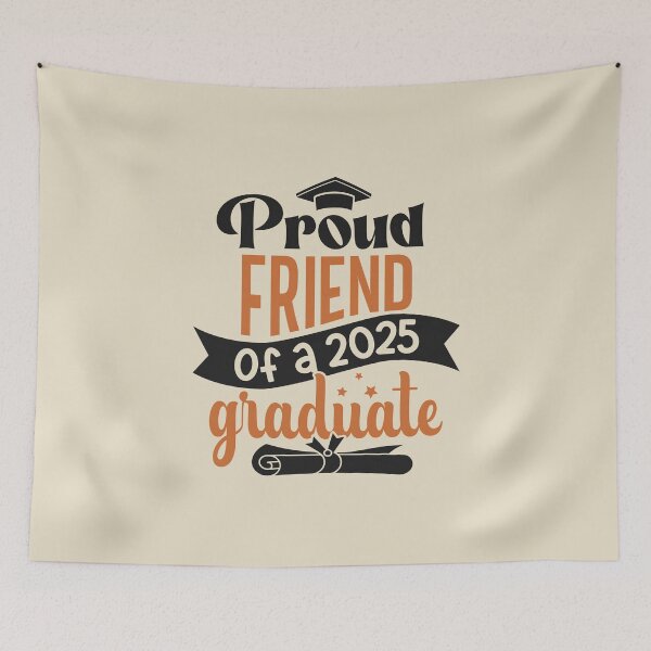 Item preview, Proud Friend Of A 2025 Graduate Family Member Graduation designed and sold by eclecTEEq.