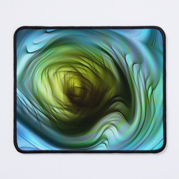 Item preview, Warped Blue Green designed and sold by SirkDesignsLtd.
