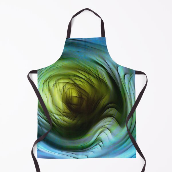 Item preview, Warped Blue Green designed and sold by SirkDesignsLtd.