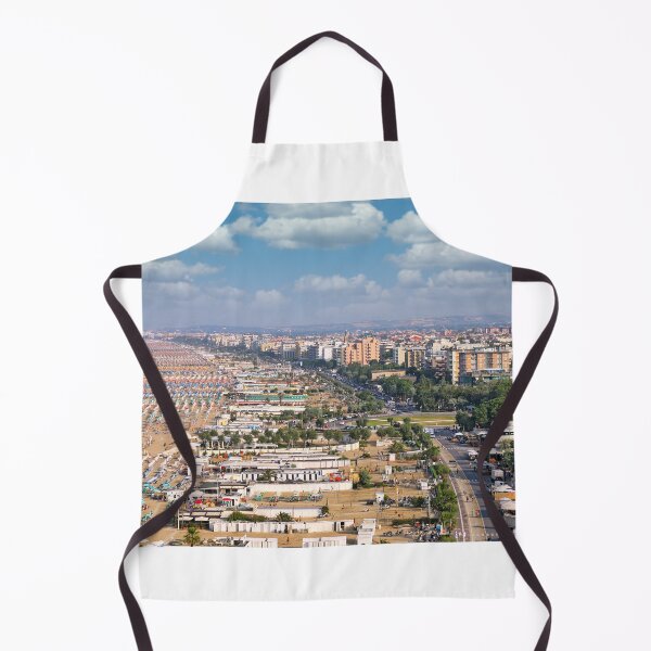 Item preview, Beach and Rimini city,Adriatic sea landscape summer season designed and sold by goceris.