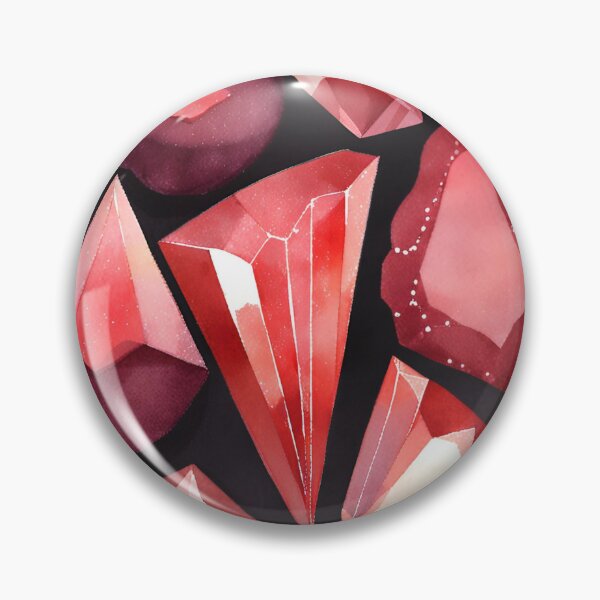 Item preview, Red Crystals dark background designed and sold by Gioia-JJ.