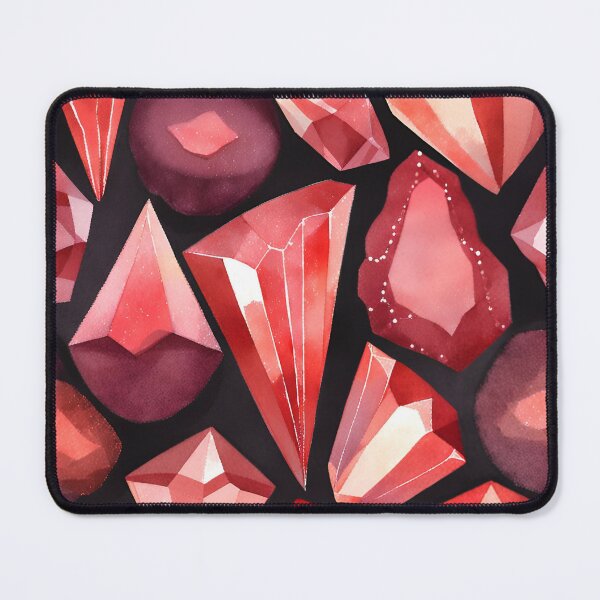 Item preview, Red Crystals dark background designed and sold by Gioia-JJ.
