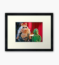 Muppet marriage Framed Print