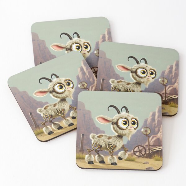Item preview, Steampunk Goral in Desert designed and sold by Sillytoe.
