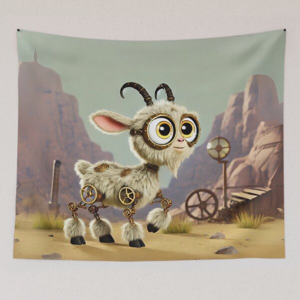 Item preview, Steampunk Goral in Desert designed and sold by Sillytoe.